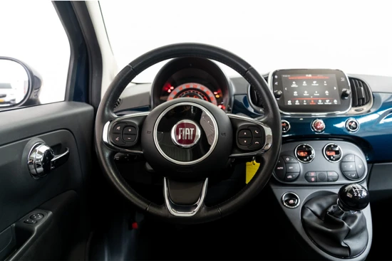 Fiat 500 0.9 TwinAir Turbo Lounge | Navigatie | Climate Controle | Parkeersensoren | 16 inch Lichtmetaal | Panoramadak |