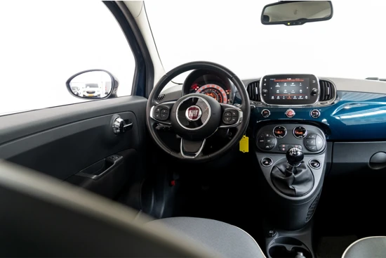 Fiat 500 0.9 TwinAir Turbo Lounge | Navigatie | Climate Controle | Parkeersensoren | 16 inch Lichtmetaal | Panoramadak |