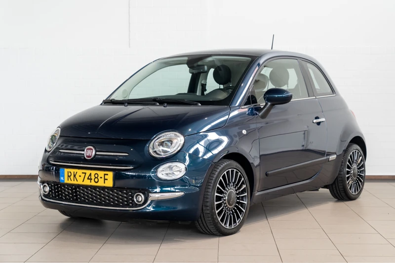 Fiat 500 0.9 TwinAir Turbo Lounge | Navigatie | Climate Controle | Parkeersensoren | 16 inch Lichtmetaal | Panoramadak |