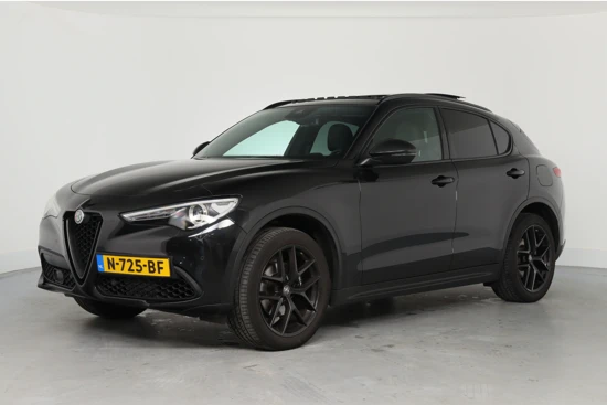 Alfa Romeo Stelvio 2.0 T AWD B-Tech | Dealer Onderhouden! | Open Dak | Leder | Memory Zetels | Harmand/Kardon | Cruise Adaptive | BLIS | Navi | Cli