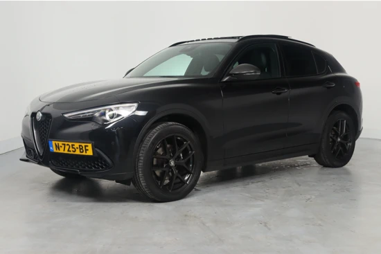 Alfa Romeo Stelvio 2.0 T AWD B-Tech | Dealer Onderhouden! | Open Dak | Leder | Memory Zetels | Harmand/Kardon | Cruise Adaptive | BLIS | Navi | Cli