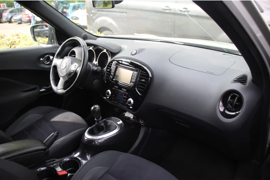 Nissan Juke 1.2 DIG-T S/S N-CONNECTA | NL-AUTO! | DEALER OH! | LEDER/ALCANTARA | NAVI | CAMERA | CRUISE | 17' LM