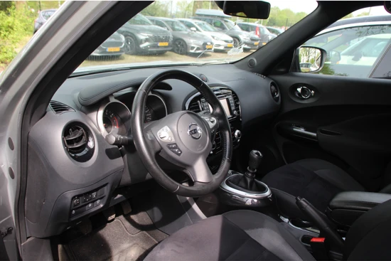 Nissan Juke 1.2 DIG-T S/S N-CONNECTA | NL-AUTO! | DEALER OH! | LEDER/ALCANTARA | NAVI | CAMERA | CRUISE | 17' LM