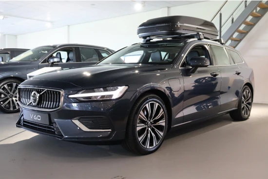 Volvo V60 T6 AWD Recharge Ultimate Bright Long Range | Nieuw! | 360° Camera | Head-Up Display | Harman Kardon | Schuifdak | Stoelventilati