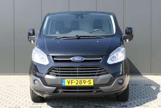 Ford Transit Custom 270 2.2 TDCI 125pk L1H1 Limited | Dealer onderhouden | 1e Eigenaar | Zeer Compleet | Dubbele schuifdeur | Half Leer |