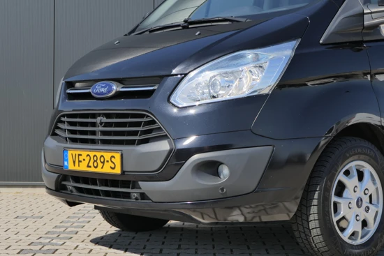 Ford Transit Custom 270 2.2 TDCI 125pk L1H1 Limited | Dealer onderhouden | 1e Eigenaar | Zeer Compleet | Dubbele schuifdeur | Half Leer |