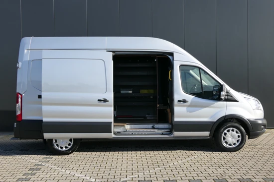 Ford Transit 350 2.0 TDCI 130pk RWD L3H2 Trend | Sortimo Inrichting | Kraan! | 2800kg Trekgewicht | Compleet! | Camera