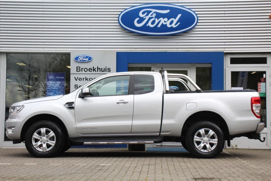 Ford Ranger 2.0 ECOBLUE LIMITED SUPER CAB | 1E EIGENAAR! | DEALER OH! | ROLLORTOP | TREKHAAK | LEDER | NAVI | APPLE CARPLAY & ANDROID AUTO |