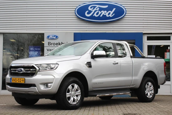 Ford Ranger 2.0 ECOBLUE LIMITED SUPER CAB | 1E EIGENAAR! | DEALER OH! | ROLLORTOP | TREKHAAK | LEDER | NAVI | APPLE CARPLAY & ANDROID AUTO |