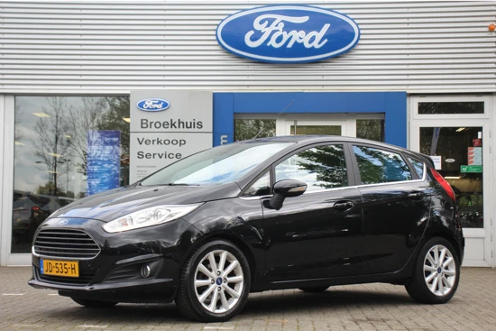 Ford Fiesta 1.0EB TITANIUM | DEALER OH! | NAVI | CLIMA | VOORRUITVERWARMING | CRUISE | PARK SENS | LM. VELGEN