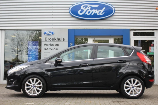 Ford Fiesta 1.0EB TITANIUM | DEALER OH! | NAVI | CLIMA | VOORRUITVERWARMING | CRUISE | PARK SENS | LM. VELGEN