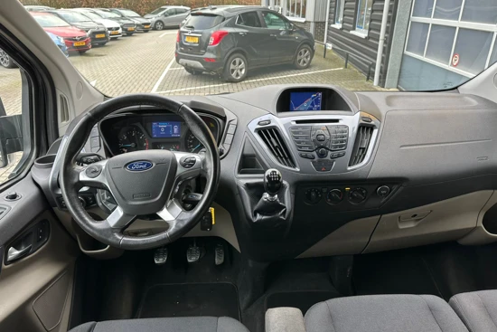 Ford Transit Custom 2.0 TDCi 130PK 290 L1H1 LIMITED DUBBELCABINE| INTERESSANT VOOR PARTICULIER| CAMERA| STOEL-, VOORRUITVERWARMING| NAVIGATIE| TREKH