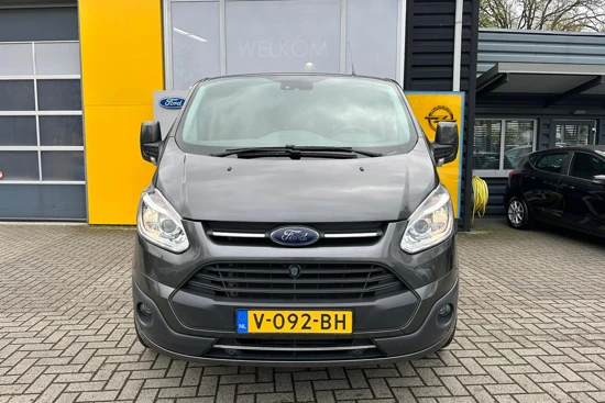 Ford Transit Custom 2.0 TDCi 130PK 290 L1H1 LIMITED DUBBELCABINE| INTERESSANT VOOR PARTICULIER| CAMERA| STOEL-, VOORRUITVERWARMING| NAVIGATIE| TREKH