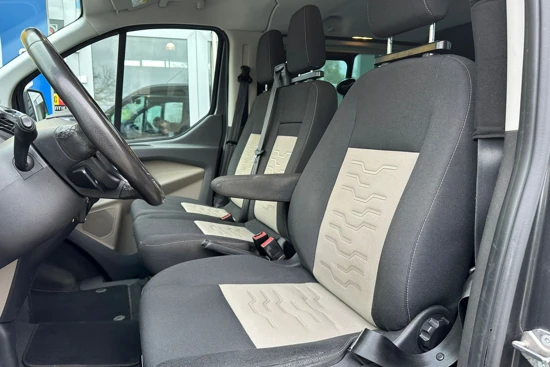 Ford Transit Custom 2.0 TDCi 130PK 290 L1H1 LIMITED DUBBELCABINE| INTERESSANT VOOR PARTICULIER| CAMERA| STOEL-, VOORRUITVERWARMING| NAVIGATIE| TREKH