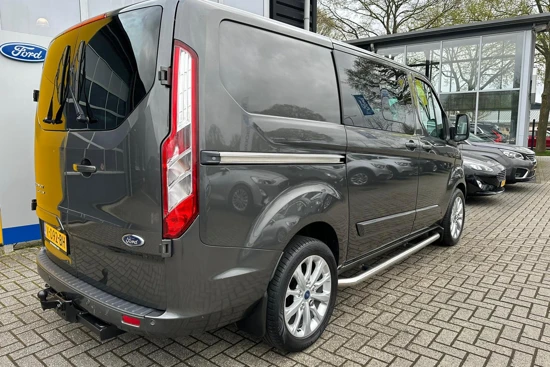 Ford Transit Custom 2.0 TDCi 130PK 290 L1H1 LIMITED DUBBELCABINE| INTERESSANT VOOR PARTICULIER| CAMERA| STOEL-, VOORRUITVERWARMING| NAVIGATIE| TREKH