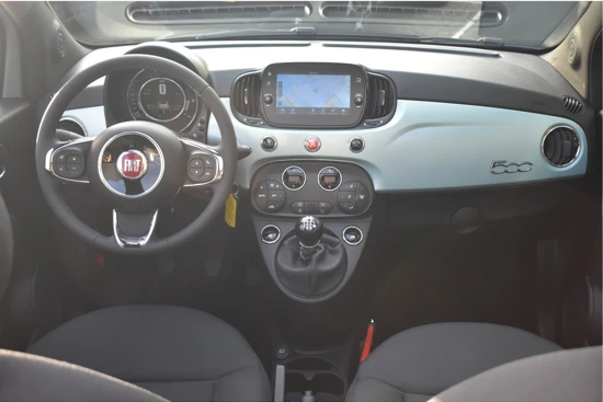 Fiat 500C Cabrio 1.0 Hybrid Dolcevita | Navigatie | Parkeersensoren | 17"LMV | Climate Control | Nieuwstaat! | Apple Carplay | Android Aut