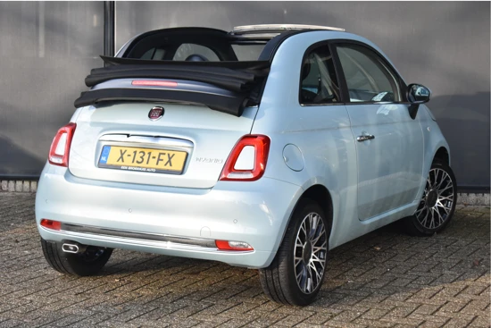 Fiat 500C Cabrio 1.0 Hybrid Dolcevita | Navigatie | Parkeersensoren | 17"LMV | Climate Control | Nieuwstaat! | Apple Carplay | Android Aut