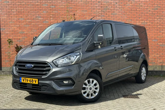 Ford Transit Custom 300 2.0 TDCI L2H1 Limited | Dubbel Cabine | Camera | Navigatie | Carplay | Trekhaak |