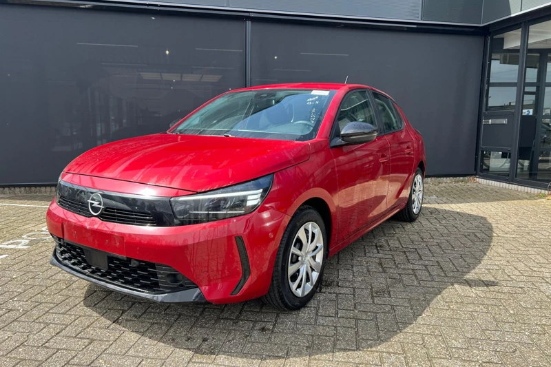 Opel Corsa 1.2 75pk ACTIE-AUTO | DIRECT LEVERBAAR! | Introductiepakket | Crimson RED | Achteruitrijcamera | Dodehoek-Detectie | Apple Carpl