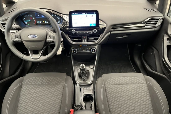 Ford Fiesta 1.0 100PK Titanium | Carplay | Clima | Parkeersensoren | Cruise | Touchscreen | 5 Deurs | Bluetooth |