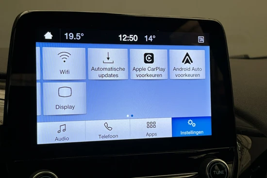 Ford Fiesta 1.0 100PK Titanium | Carplay | Clima | Parkeersensoren | Cruise | Touchscreen | 5 Deurs | Bluetooth |