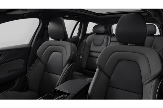 Volvo V60 T6 Recharge Long Range Ultimate Dark | Adaptive Cruise | Panoramadak | HUD | 360° Camera | Gelamineerd/Getint Glas | 19 Inch