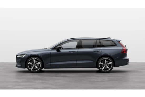 Volvo V60 T6 Recharge Long Range Ultimate Dark | Adaptive Cruise | Panoramadak | HUD | 360° Camera | Gelamineerd/Getint Glas | 19 Inch