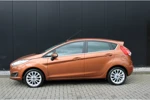 Ford Fiesta 1.0 100pk EcoBoost Titanium | 100% dealer o.h. | 16'' LM | Leder | Navigatie | Cruise | Clima | NAP-pas