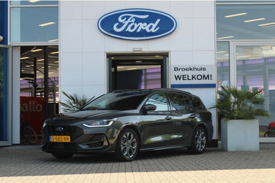 Ford Focus Wagon 1.0 EcoBoost 125pk Hybrid ST Line | GROOT SCHERM | STOEL/STUUR & VOORRUITVERWARMING | PARKEERCAMERA | ETC