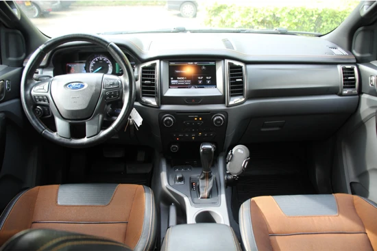 Ford Ranger Wildtrak AUTOMAAT | DEALER OH! | LEDER/STOF | ELEKT. STOELEN | NAVI | CAMERA | CLIMA | STOELVERWARMING | CRUISE | PARK SENS | TR