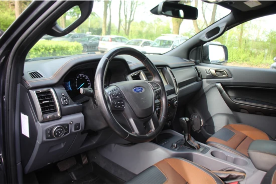 Ford Ranger Wildtrak AUTOMAAT | DEALER OH! | LEDER/STOF | ELEKT. STOELEN | NAVI | CAMERA | CLIMA | STOELVERWARMING | CRUISE | PARK SENS | TR