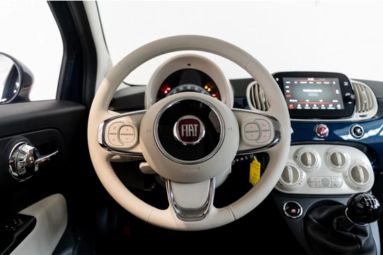 Fiat 500 1.0 Hybrid Dolcevita | Apple Carplay & Android Auto | Panoramadak | Cruise Controle | Airco | Lichtmetalen velgen |