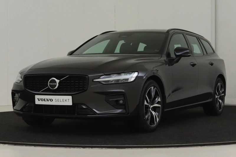 Volvo V60 B4 Plus Dark | Leder | Harman Kardon | 360° Camera | Lighting-pack | Panoramadak | Elek. Stoelen | Elek. Achterklep