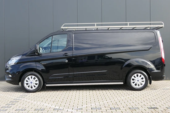 Ford Transit Custom 320 2.0 TDCI 170pk! L2H1 Limited | Lengte 2 | Navigatie | Betimmering | Imperiaal | Trekhaak | Verwarmde Voorruit | Lichtmetalen