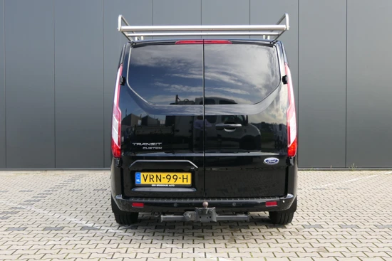 Ford Transit Custom 320 2.0 TDCI 170pk! L2H1 Limited | Lengte 2 | Navigatie | Betimmering | Imperiaal | Trekhaak | Verwarmde Voorruit | Lichtmetalen