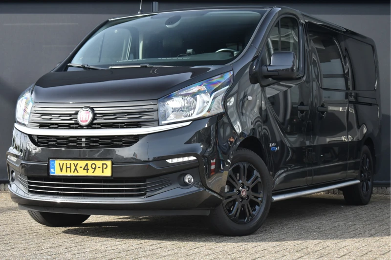 Fiat Talento 2.0 MultiJet L2H1 SX DC 170pk 5pers. | Leder | Stoelverwarming | Betimmering | Laadruimtekoeling | Achteruitrijcamera | Side-Bar