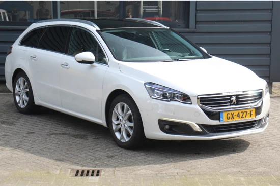 Peugeot 508 SW 1.6 165PK SW | Automaat | Navigatie | Trekhaak | PDC met blind spot detectie | Full Led |