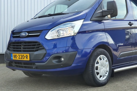 Ford Transit Custom 330 2.2 TDCI L2H1 Trend Dubbele Cabine | Navigatie | Sidebars | Trekhaak | Parkeersensoren | Achteruitrijcamera |