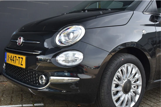 Fiat 500 1.0 Hybrid Dolcevita DEMO-DEAL! | Navigatie by App | Panoramadak | Climate Control | 15"LMV | Airco | !!