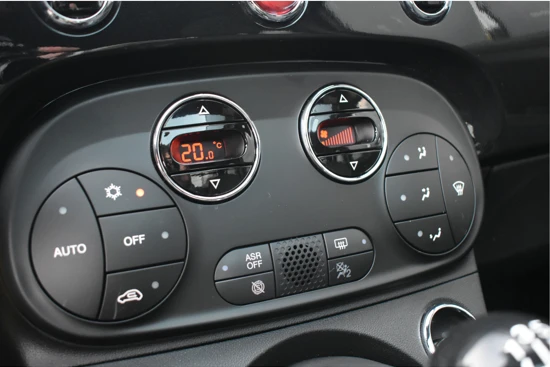 Fiat 500 1.0 Hybrid Dolcevita DEMO-DEAL! | Navigatie by App | Panoramadak | Climate Control | 15"LMV | Airco | !!