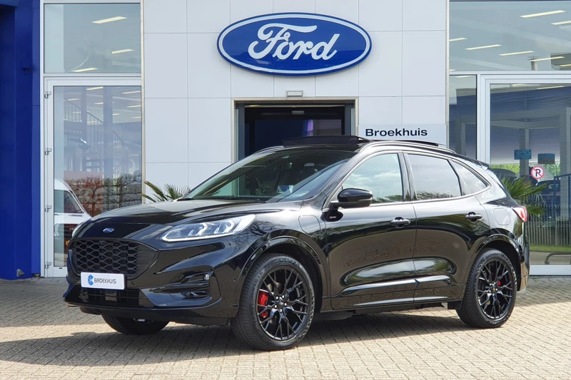 Ford Kuga 2.5 PHEV ST-Line X | Black Pack! | AGR-Stoelen | Elek. Trekhaak | 20 inch! | Panoramadak | Head-up display | Adap. Cruise Contro