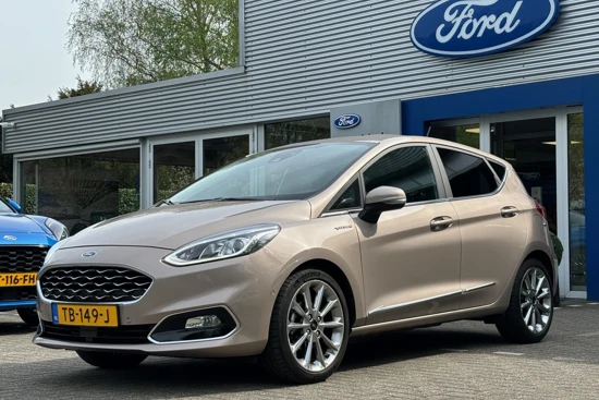 Ford Fiesta 1.0EB VIGNALE AUTOMAAT | 1e EIGENAAR! | NL-AUTO! | ADAPTIVE CRUISE | TREKHAAK | PARK SENS V+A | CAMERA | DEALER ONDERHOUDEN!