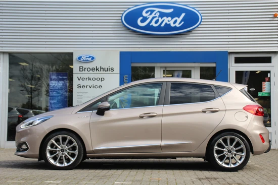 Ford Fiesta 1.0EB VIGNALE AUTOMAAT | 1e EIGENAAR! | NL-AUTO! | ADAPTIVE CRUISE | TREKHAAK | PARK SENS V+A | CAMERA | DEALER ONDERHOUDEN!