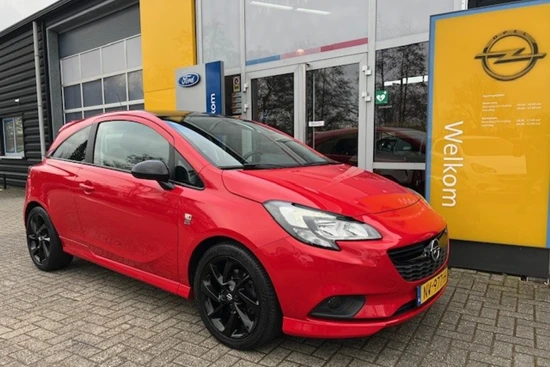 Opel Corsa 1.0 90PK TURBO OPC-LINE | 100% DEALERONDERHOUDEN| AIRCO| CRUISE CONTROL| 17" VELGEN| DAB| NAVIGATIE BY APP| TREKHAAK|