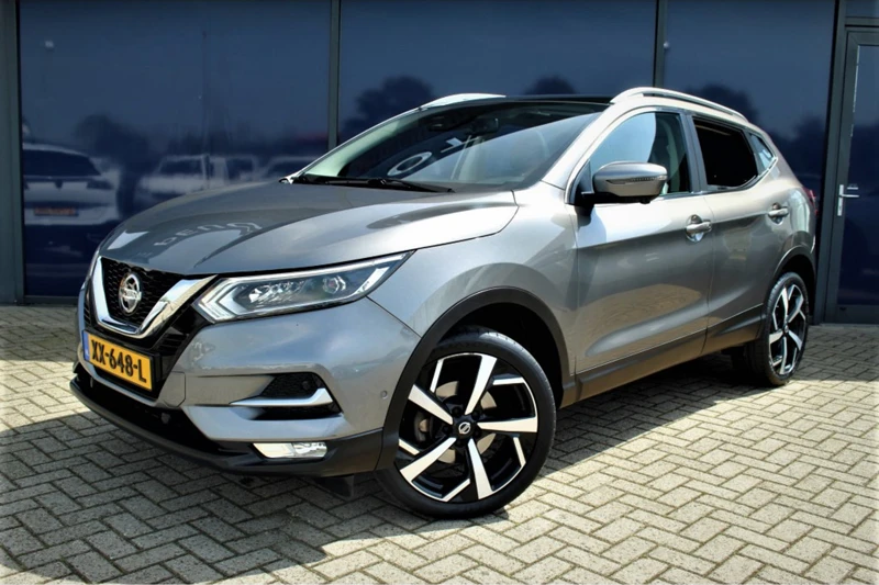 Nissan QASHQAI 1.2 Tekna | Panoramadak | Keyless | Navi | 360 Camera | Half-leder | 19" LMV | PDC V+A