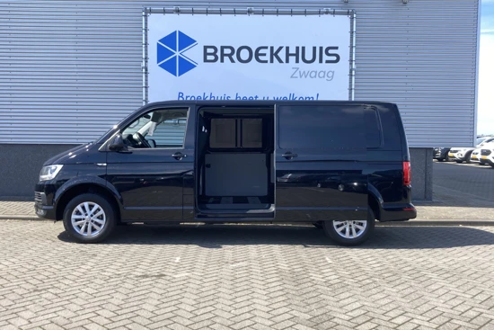 Volkswagen Transporter 140 pk | Dubbele Schuifdeur | Highline | Deep Black