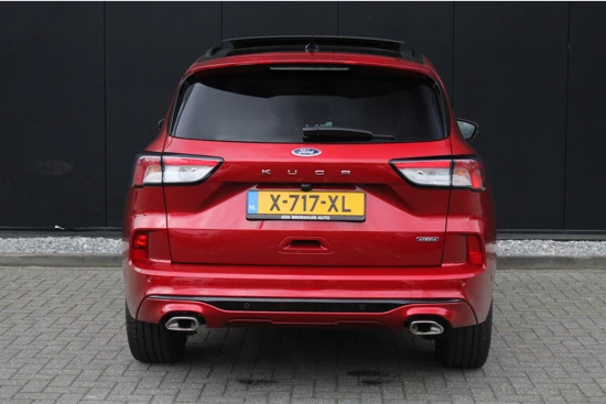 Ford Kuga 2.5 PHEV ST-Line X | PANO-DAK | AGR-STOELEN | ADAPT. CRUISE | 360 CAMERA | BLIS | VERLENGDE GARANTIE TOT 05-2027 | ELEKTR. KLEP