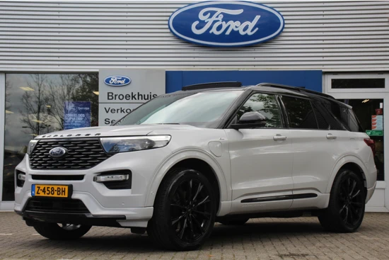 Ford Explorer 3.0 V6 PHEV SPECIAL EDITION | 22" PREMIUM VELGEN | MATTE ARCTIC GREY | DEALER OH! | BTW-AUTO! | STANDKACHEL | LEDER | NAVI | CAM