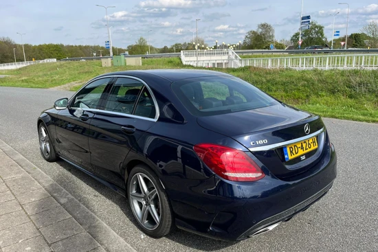 Mercedes-Benz C-Klasse 180 Premium AMG | 1e eig | NL auto | Unieke km. stand | Trekhaak | Leer