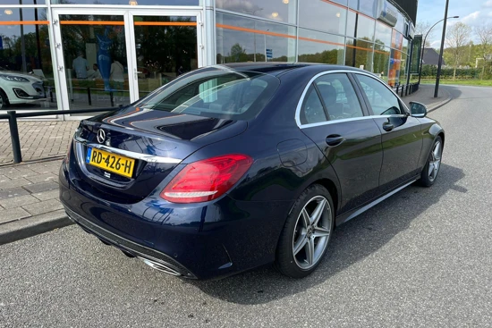 Mercedes-Benz C-Klasse 180 Premium AMG | 1e eig | NL auto | Unieke km. stand | Trekhaak | Leer